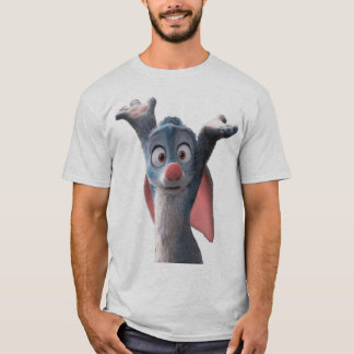 Schockierte Kaninchen-Cartoon-Kunst T-Shirt