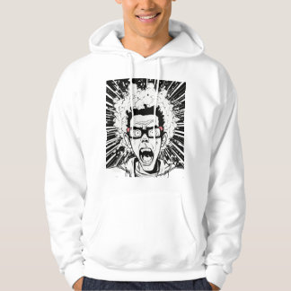schockierter Ausdruck Hoodie