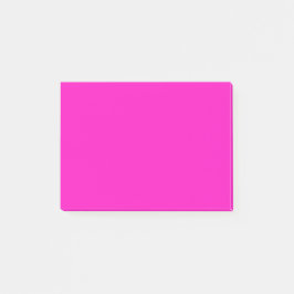Schockrosa Farbe Post-it Klebezettel