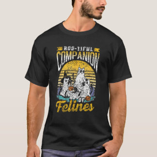 Schoener Begleiter Von Katzenbesitzer Katzen Hallo T-Shirt