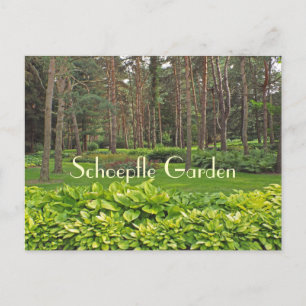 SCHOEPFLE GARDEN (OHIO) POSTCARD POSTKARTE