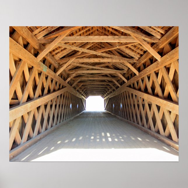 Schofield Ford Covered Bridge Poster (Vorne)