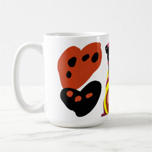 Schokokuss-Valentinstag-Tanz Kaffeetasse