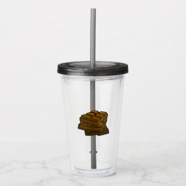 Schokolade Acrylic Tumbler Acryltrinkbecher