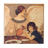 Schokolade Angel Französische Antike