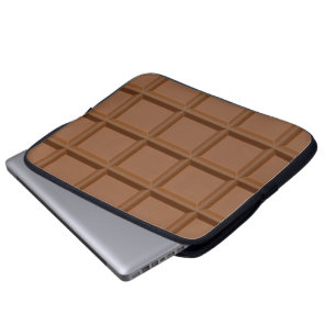 "Schokolade-Bar", kundenspezifische Notebookhülle Laptopschutzhülle
