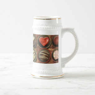 Schokolade Bierglas