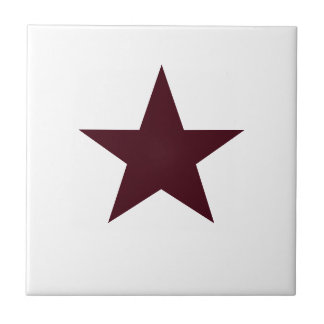Schokolade Brown Star Fliese