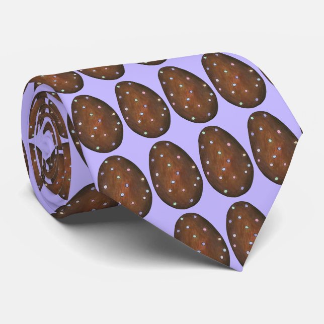 Schokolade Buttercreme Ostereier Bonbons Lila Kraw Krawatte (Gerollt)