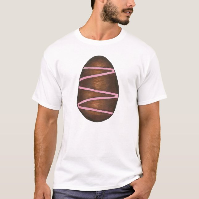 Schokolade Buttercreme Ostereierkanodien T-Shirt (Vorderseite)