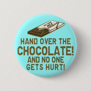 Schokolade Button