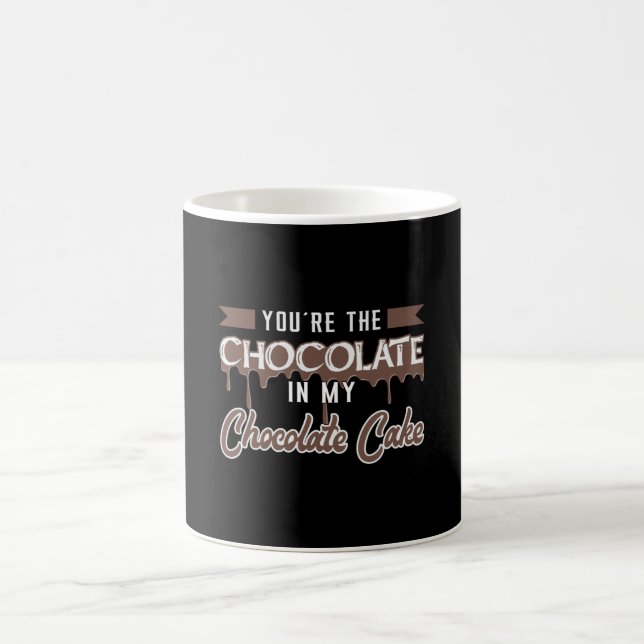 Schokolade Cake Day Cocoa Süßes Geschenk Idee Kaffeetasse (Mittel)