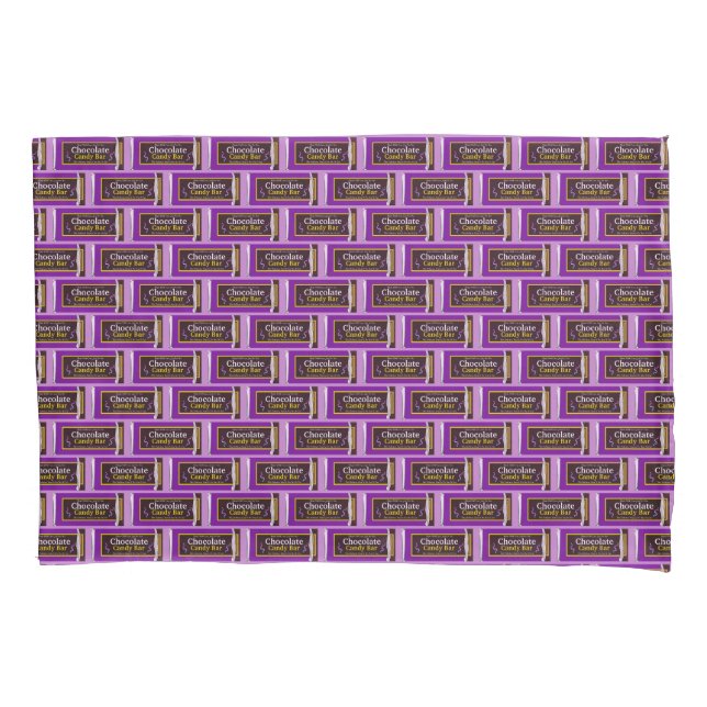 Schokolade Candy Bar Pillow Case Kissenbezug (Vorderseite)