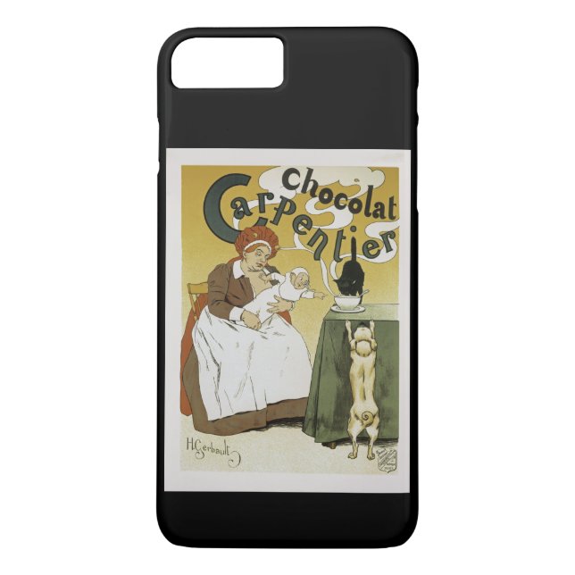 Schokolade Carpentier Case-Mate iPhone Hülle (Rückseite)