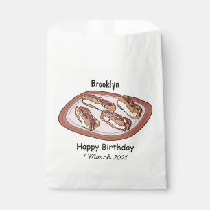 Schokolade Cartoon Illustration Geschenktütchen