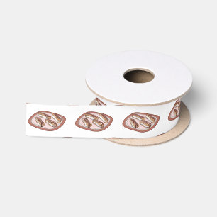 Schokolade Cartoon Illustration Satinband