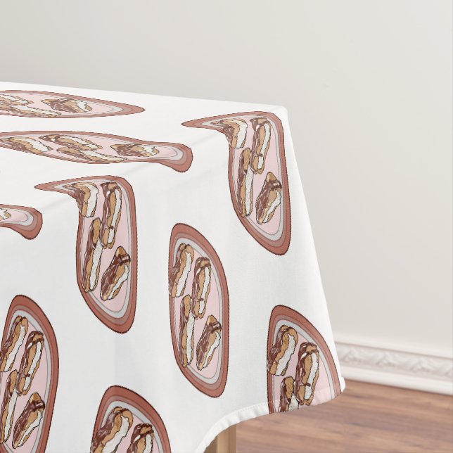 Schokolade Cartoon Illustration Tischdecke (Beispiel)