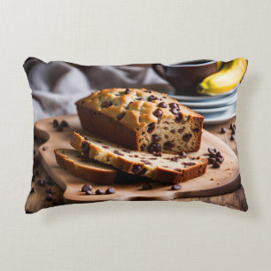 Schokolade Chip Banana Brot Dekokissen