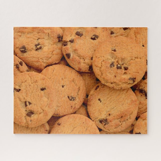 Schokolade Chip Cookie Biscuits Schwierige Ernähru (Horizontal)