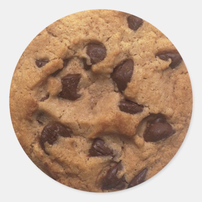 Schokolade Chip Cookie Stickers (Vorderseite)