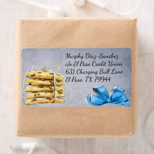 Schokolade Chip Cookies & Blue Ribbon Shipping (Insitu)