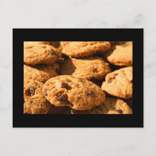 Schokolade Chip Cookies Postkarte