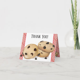 Schokolade Chip Cookies Vielen Dank Dankeskarte