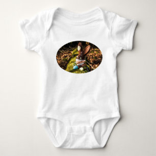 Schokolade Corona Ostersonne Baby Strampler