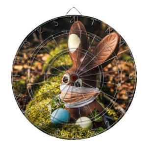 Schokolade Corona Ostersonne Dartscheibe