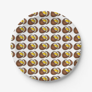 Schokolade Creme Ei Easter Bonbonplatte Pappteller