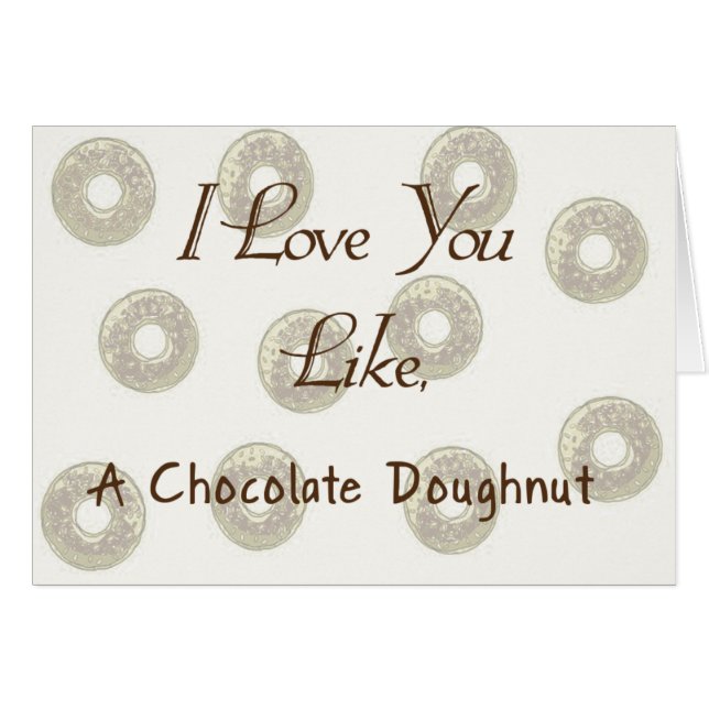 Schokolade Doughnut (Vorderseite (Horizontal))