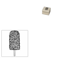 Schokolade Eclair Ice Creme Popsicle Pop Briefmark