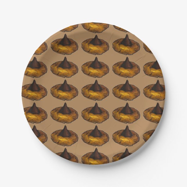 Schokolade Erdnuss Butter Cookie Bake Sale Teller (Vorderseite)