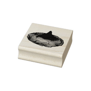 Schokolade Erdnuss Butterblende Cookie Briefmarke Gummistempel