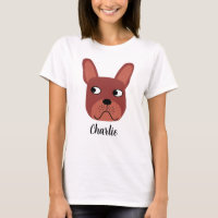 Schokolade French Bulldog Personalisiert