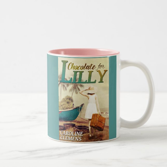 Schokolade für Lilly Zweifarbige Tasse (Rechts)