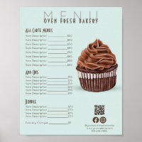 Schokolade Gebäck Minze Menü Bäckerei Preis List