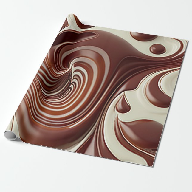 Schokolade Geschenk Wrap jedes Mal Geschenkpapier (Ungerollt)