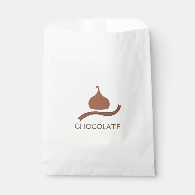 Schokolade Geschenktütchen (Vorderseite)