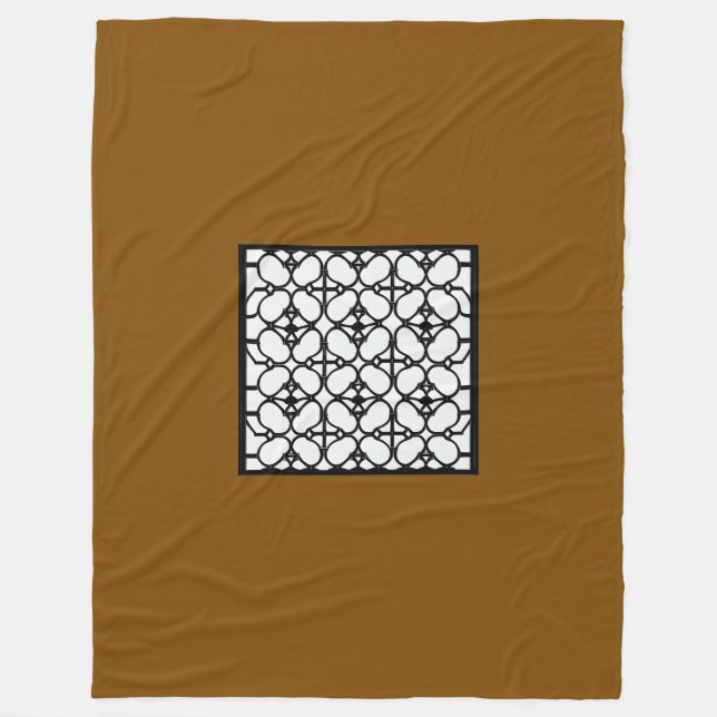 Schokolade groß fleecedecke (Vorderseite)