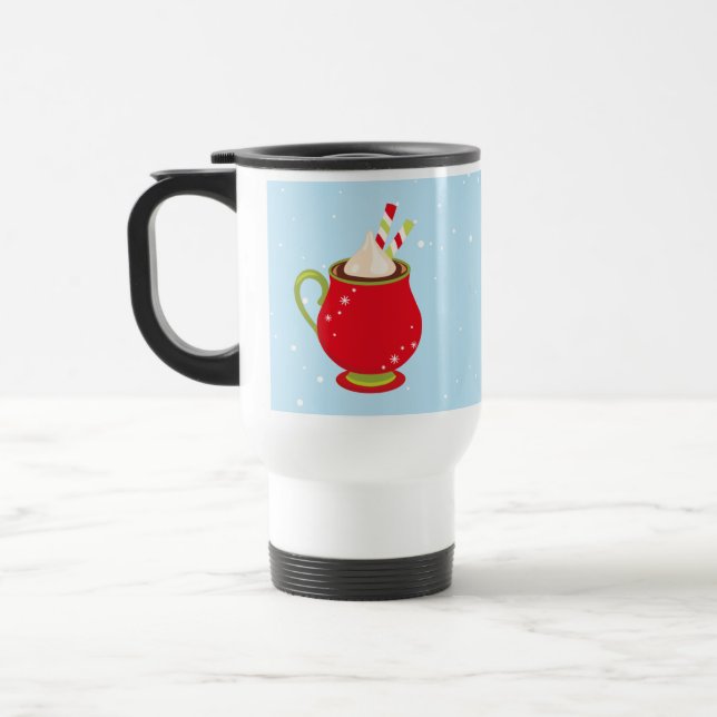 Schokolade Holiday Kakao Schnee Reisebecher (Links)