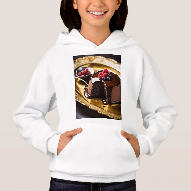 Schokolade Hoodie (Vorderseite)