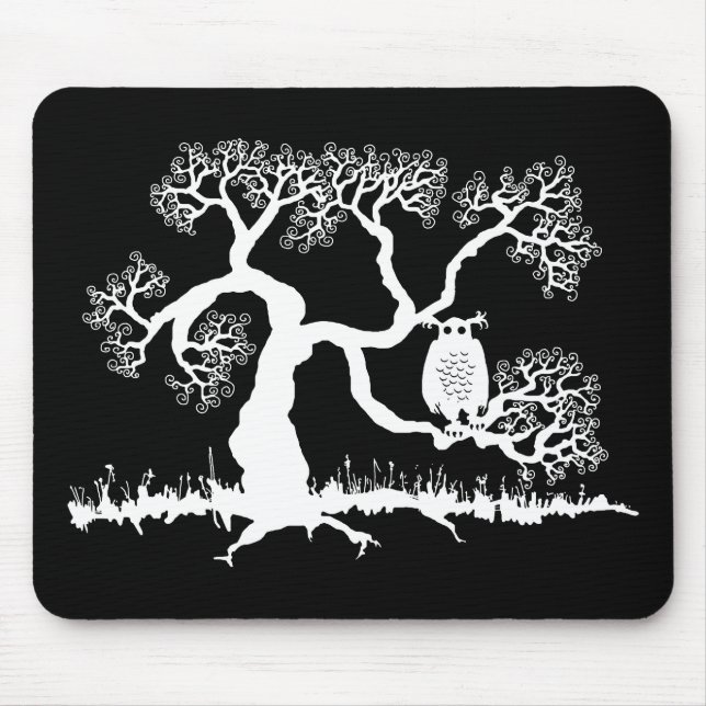 Schokolade im Baum Mousepad (Vorne)