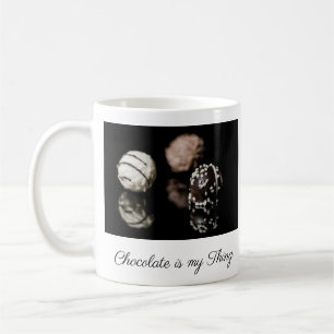 Schokolade ist mein Ding Kaffeetasse