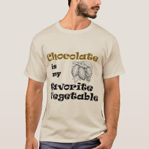Schokolade ist mein Lieblingsgemüse T-Shirt