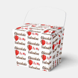 Schokolade ist mein Valentine Geschenkschachtel