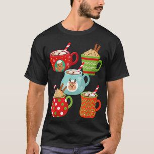 Schokolade Kakao Liebhaber Weihnachtsfeiertage Tas T-Shirt