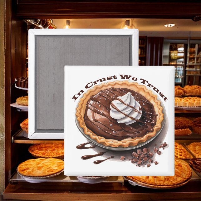 Schokolade Kuchen, in Kruste vertrauen wir Magnet (Von Creator hochgeladen)