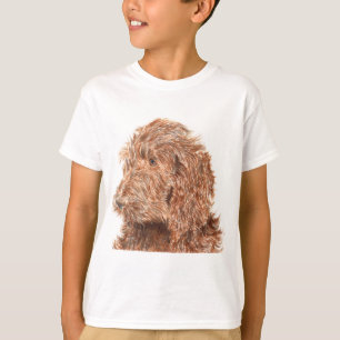 Schokolade Labradoodle T-Shirt