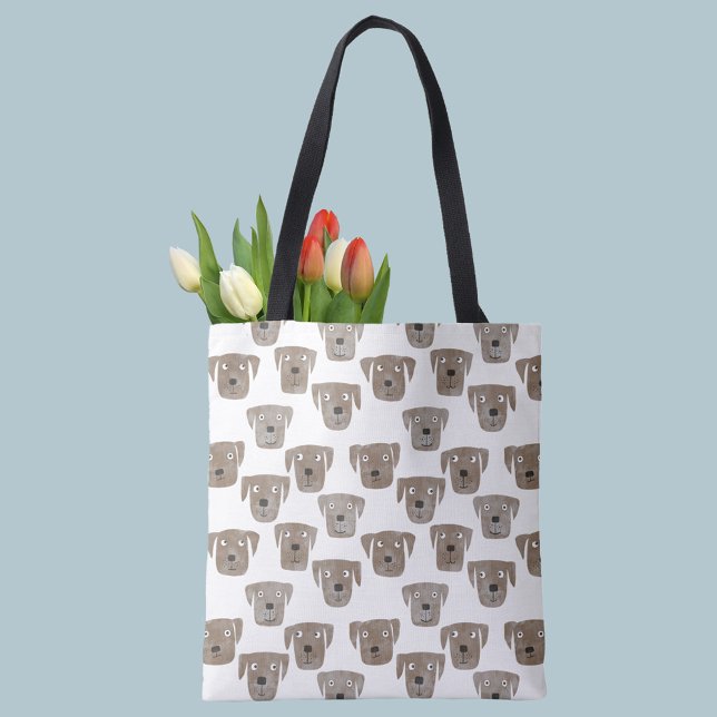 Schokolade Labrador Hunde Tote Bag Tasche (Von Creator hochgeladen)